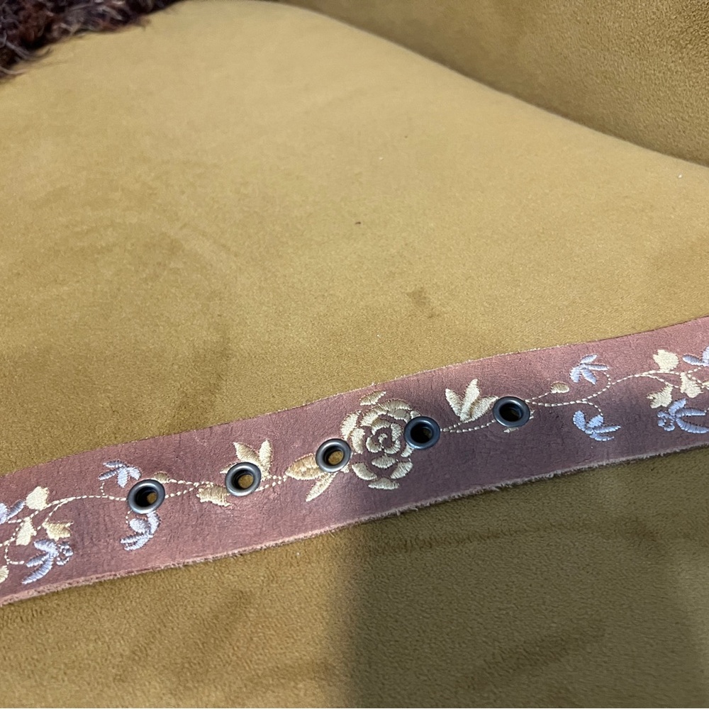 Linea Pelle Embroidered Belt - Picture 3 of 4